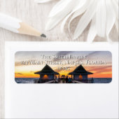 Étiquette Naples Pier Floride Ocean Sunset (En situation)