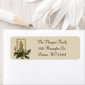 Étiquette Nativité de Noël Jésus Mary Joseph (En situation)