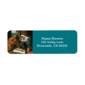 Étiquette Nativité du Christ (Devant)