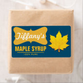 Étiquette Nature | Sirop de crêpe | Sirop d'érable biologiqu (En situation)