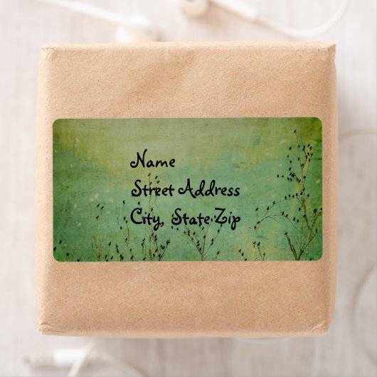 Étiquette Nature verte (En situation)