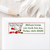 Étiquette Naughty or Nice List (En situation)