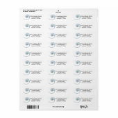 Étiquette Nautilus 2 (Feuille entière)