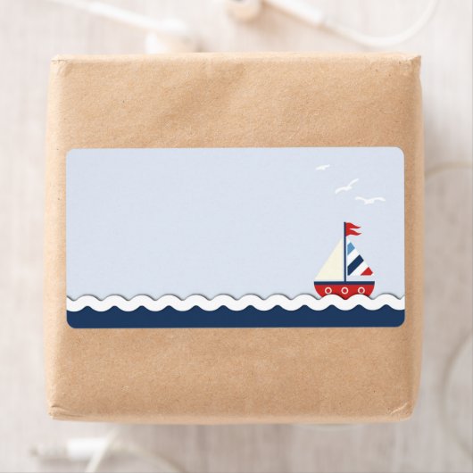 Étiquette Navires Ahoy ! Badge d'identification (En situation)