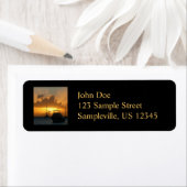 Étiquette Navires et Sunset Tropical Seascape (En situation)