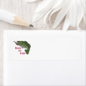 Étiquette "Né au poisson" (En situation)