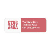 Étiquette Nebraska (Devant)