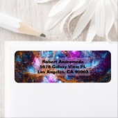 Étiquette Nébuleuse au homard ou NGC 6357, ZGOA, adresse (En situation)