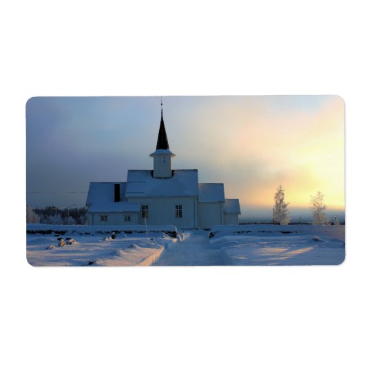 Étiquette Neige norvégienne (Devant)