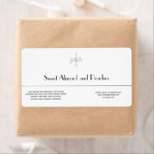 Étiquette Nettoyer le Modèle de savon de la ligne classique  (En situation)