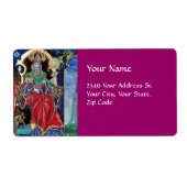 Étiquette NEUROMANCER Magicien Roi (Devant)