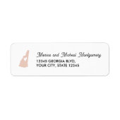 Étiquette NEW HAMPSHIRE State Map with Heart - N'IMPORTE QUE (Devant)