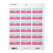 Étiquette Nid d'oiseaux (Feuille entière)