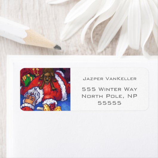 Étiquette Noël (En situation)