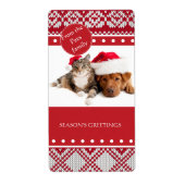 Étiquette Noël (Devant)