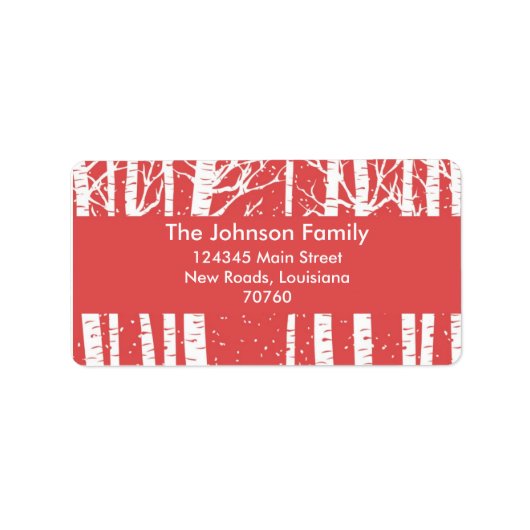 Étiquette Noël (Devant)