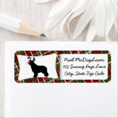 Étiquette Noël à Terre-Neuve (En situation)