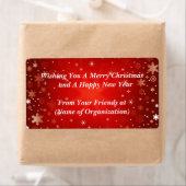 Étiquette Noël, Vacances, Mariage Personnalisé (En situation)