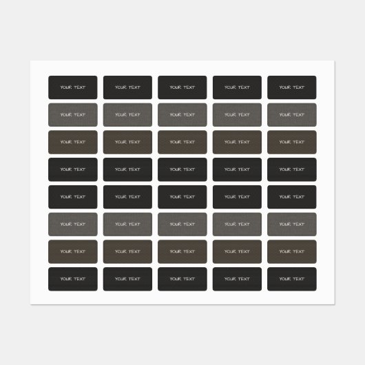 Étiquette - noir arrière - plan moderne (Feuille)