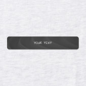 Étiquette - noir arrière - plan moderne (Design 1)