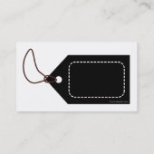 Étiquette noire (Dos)