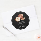 Étiquette noisette fait maison rien que pour vous (Enveloppe)