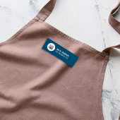 Étiquette Nom bleu de l'employé