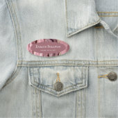 Étiquette Nom de l'âge du Rose Dusty (En situation)