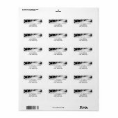 Étiquette Nom de l'entreprise Drapeau américain États-Unis (Feuille entière)