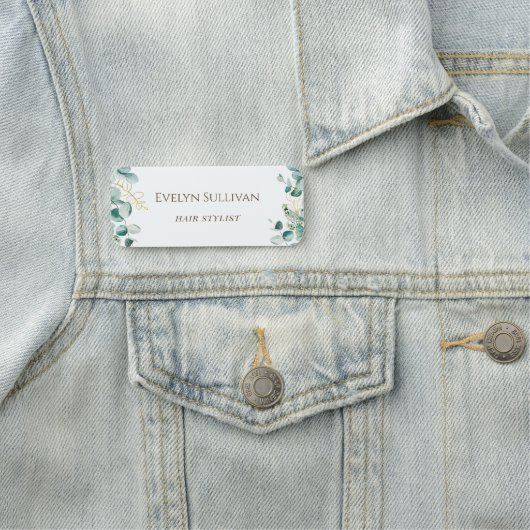 Étiquette Nom Eucalyptus (En situation)