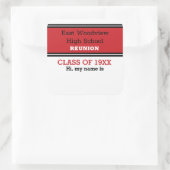 Étiquette nominative ! Autocollants de réunion de (Sac)