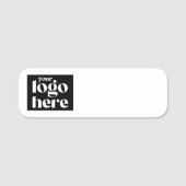 Étiquette nominative effaçable à sec avec logo per (Devant)