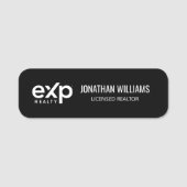 Étiquette nominative EXP Realty (Devant)