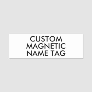 Étiquette nominative magnétique personnalisée vier