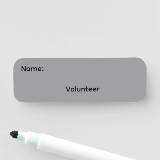 Étiquette nominative magnétique réutilisable pour (En situation)