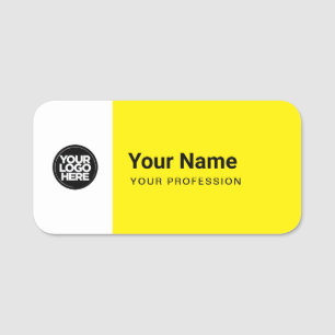 Étiquette nominative personnalisée grande broche o