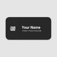 Étiquette nominative personnalisée grande broche o