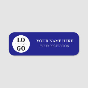 Étiquette nominative personnalisée pour employé