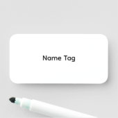 Étiquette nominative personnalisée simple | Tablea (En situation)