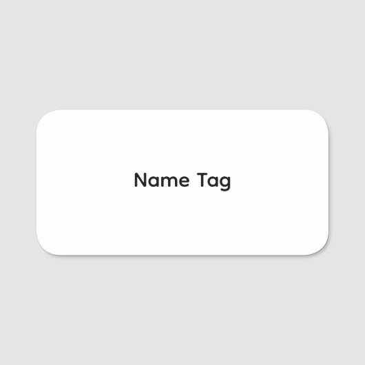 Étiquette nominative personnalisée simple | Tablea (Devant)
