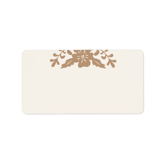 Étiquette Non personnalisé | Bibliothèque Vintage (Devant)