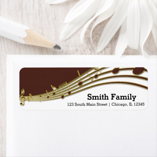 Étiquette Note musicale (En situation)