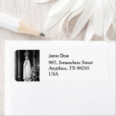 Étiquette Notre-Dame de Fatima (En situation)