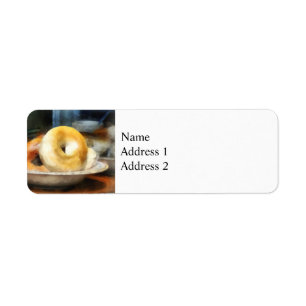 Étiquette Nourriture - bagels à vendre