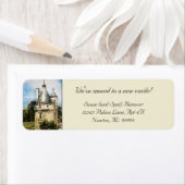 Étiquette Nous sommes dans un nouveau château de nouveaux Ét (En situation)