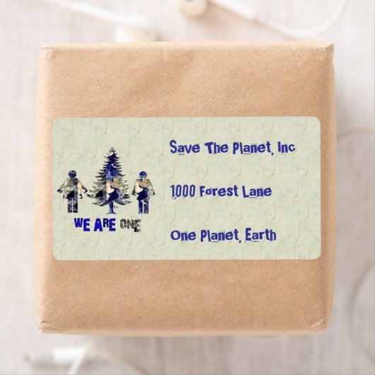 Étiquette Nous Sommes Un (En situation)