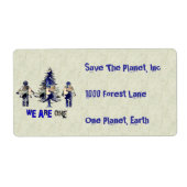 Étiquette Nous Sommes Un (Devant)