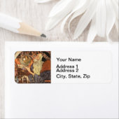 Étiquette Nouvel An Antique Père (En situation)