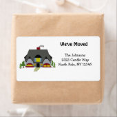 Étiquette Nouvelle adresse domicile (En situation)