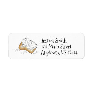 Étiquette Nouvelle-Orléans Louisiane NOLA Beignet Donut Pass